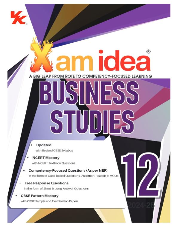 Xam idea Business Studies Class 12 Book